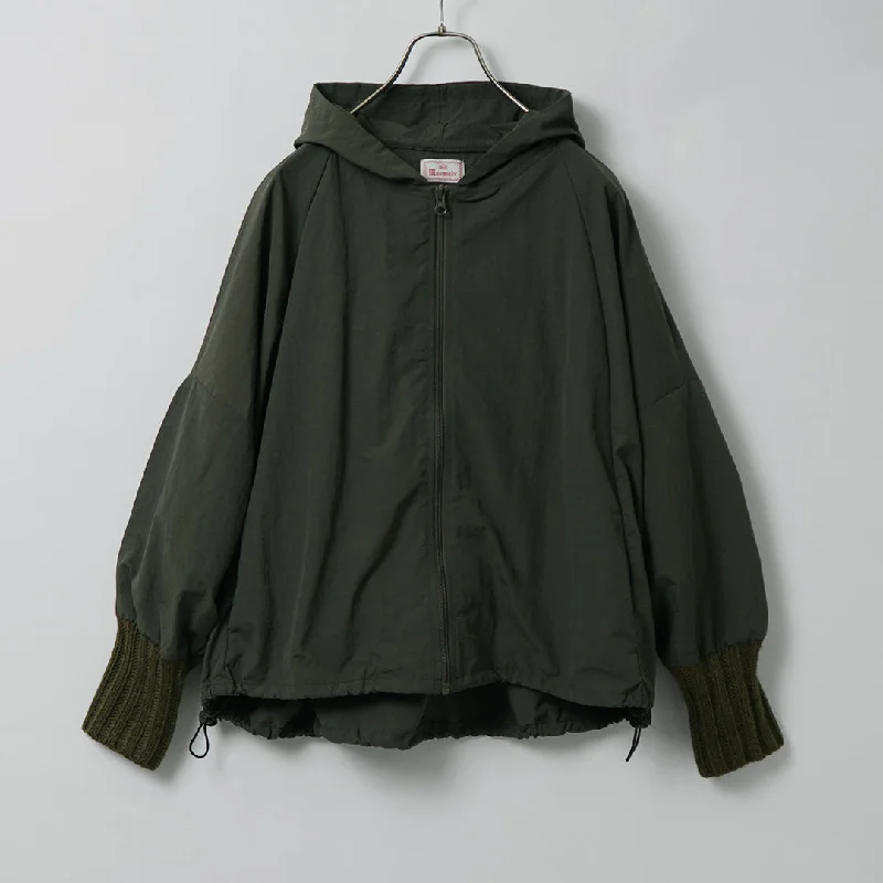 Buy More, Save More MAO MADE（マオメイド） ヴィンテージウェザー ニットリブ フードジャケット