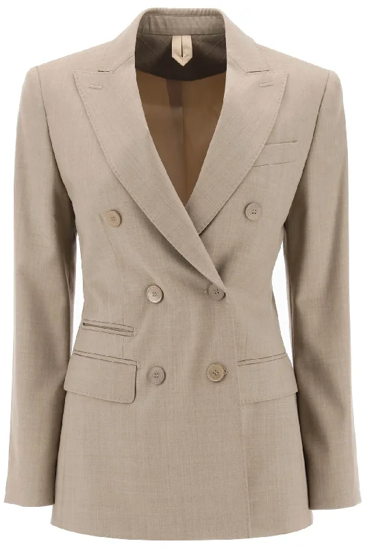 Early Access Nandina Double-breasted Blazer  - Beige