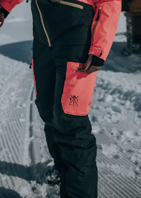 Bonus Savings Pantalon de ski X-Elipse - Vert Sapin & Rose Fluo
