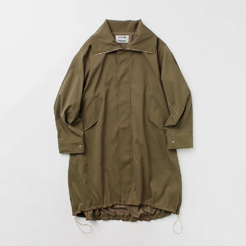 Buy Now CYAN TOKYO（シアン トーキョー） ハイジップ オーバー モッズコート