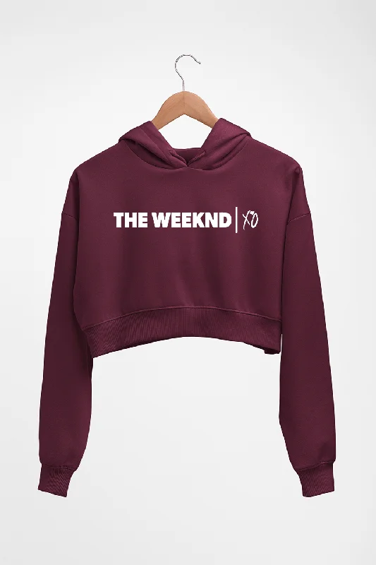 Weekend Deal The Weeknd Crop HOODIE FOR WOMEN
