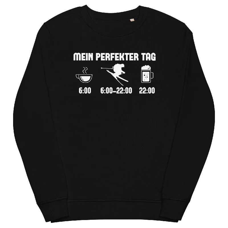 Instant Discount Mein Perfekter Tag - Unisex Premium Organic Sweatshirt