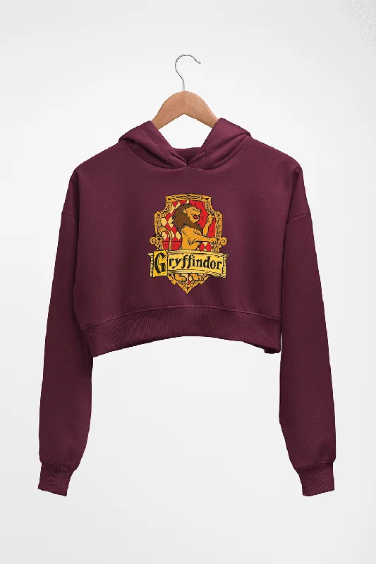 Closeout Harry Potter Gryffindor Crop HOODIE FOR WOMEN