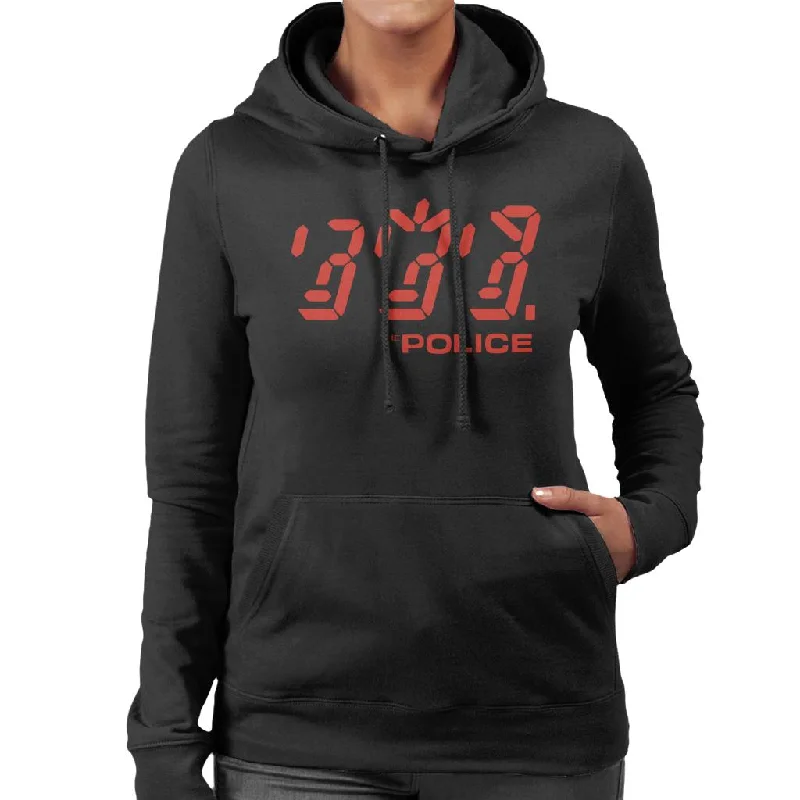Super Bargain The Police Ghost In The Machine Logo Women's Hooded Sweatshirt