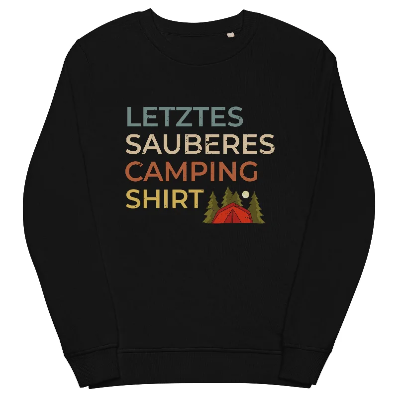 Price Rollback Letztes sauberes Camping Shirt - Unisex Premium Organic Sweatshirt