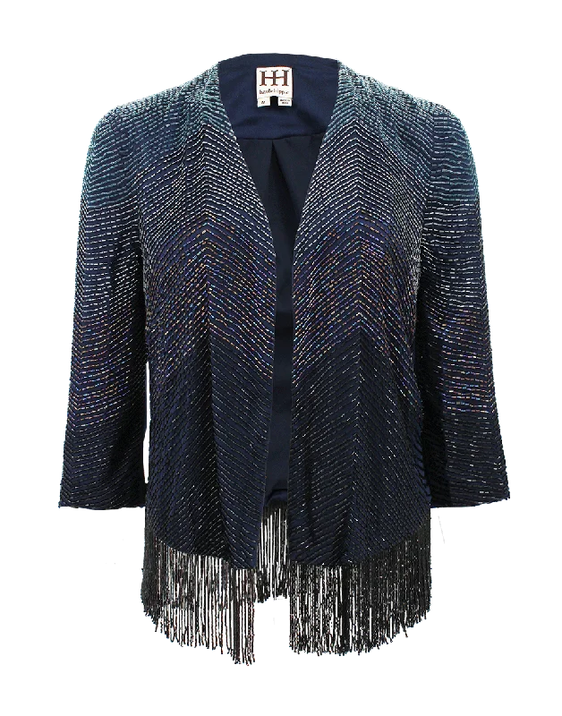 Last Chance Quarter Sleeve Beaded Flapper Jacket