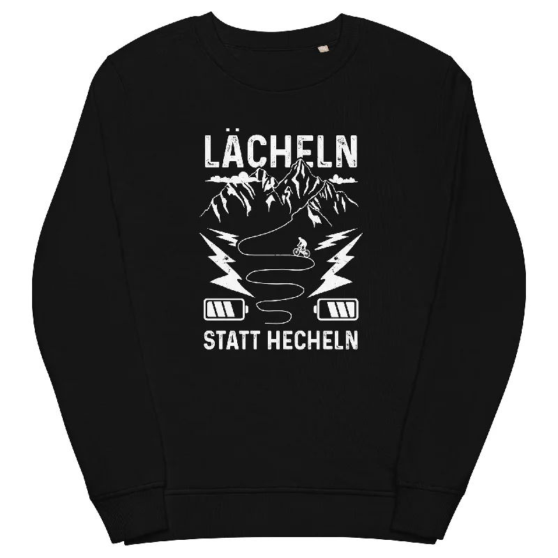 Mega Sale Lächeln statt hecheln - Unisex Premium Organic Sweatshirt
