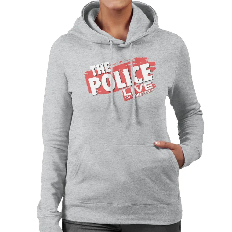 Today’s Deal The Police Live In Concert Women's Hooded Sweatshirt