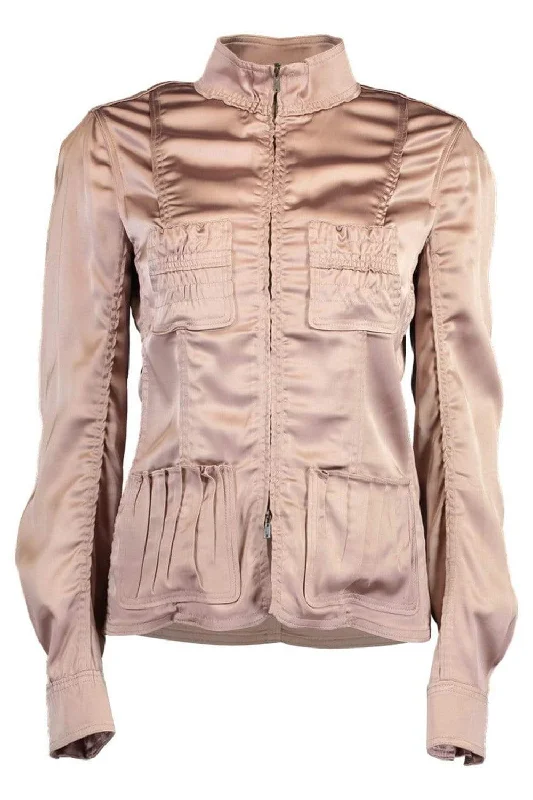 Deal Dash Long Sleeve Pleat Pocket Jacket