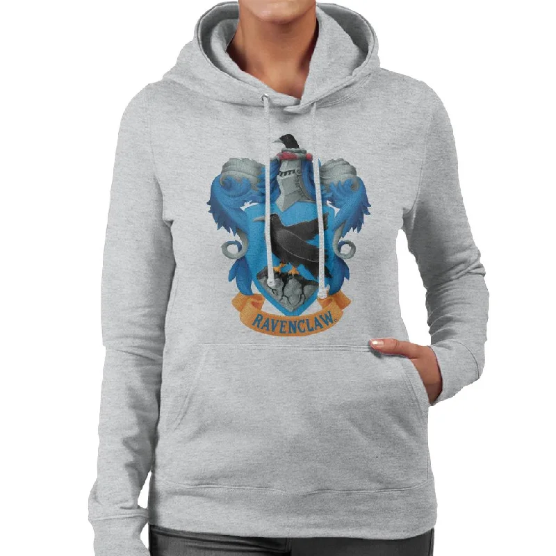 Crazy Deals Harry Potter Ravenclaw Eagle Shield Women's Hooded Sweatshirt