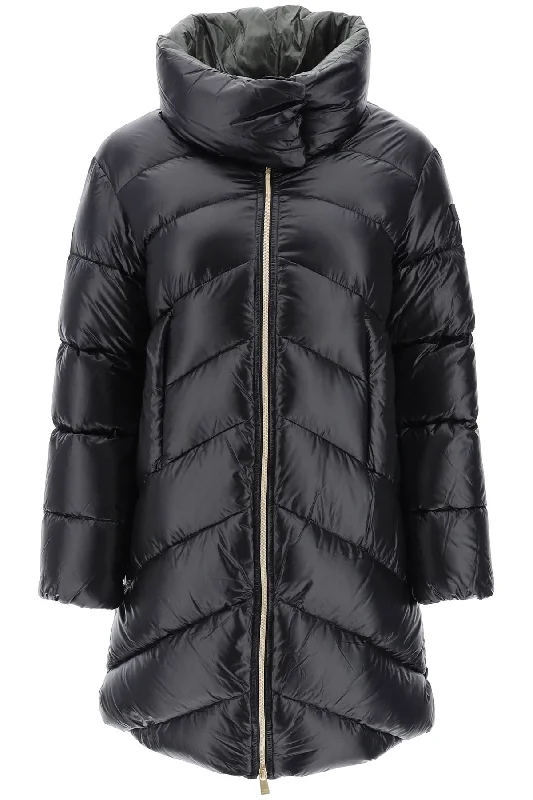 Reduced Prices Edela Midi Down Jacket  - Nero