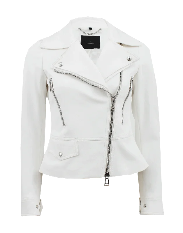 Extra Savings Long Sleeve Zip Sporty Moto Jacket
