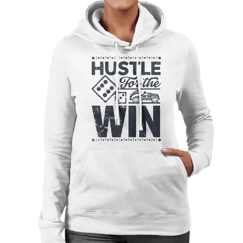 Fantastic Offers Monopoly Hustle For The Win Women's Hooded Sweatshirt