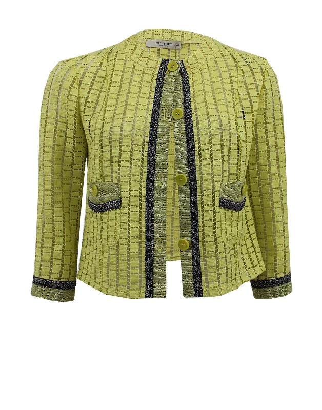 Weekend Special Lace Cropped Jacket