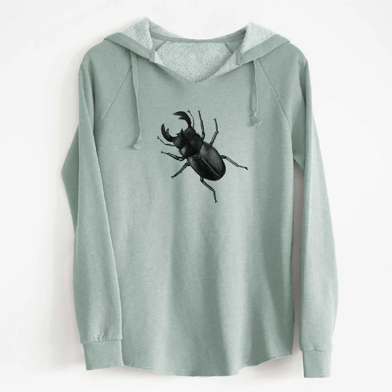Now or Never Dorcus titanus - Giant Stag Beetle - Cali Wave Hooded Sweatshirt