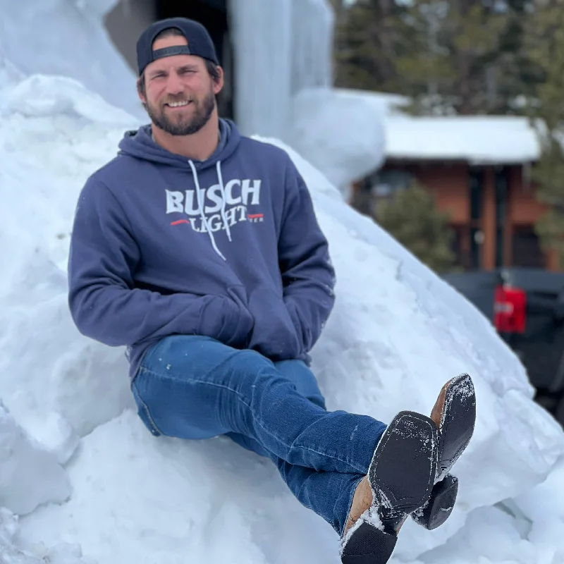 Price Cut Busch Light '90s Logo Hoodie