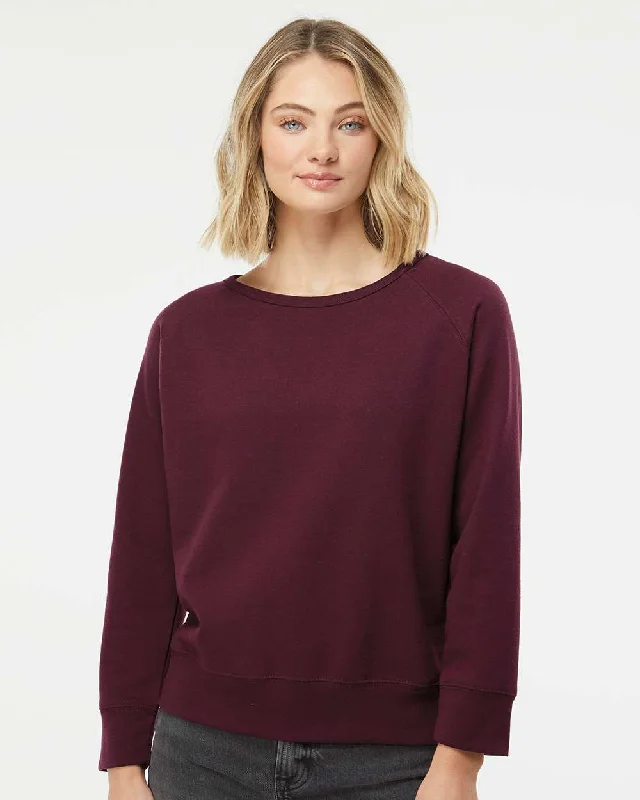 Lowest Prices Women's Lightweight Capped Neck Crew