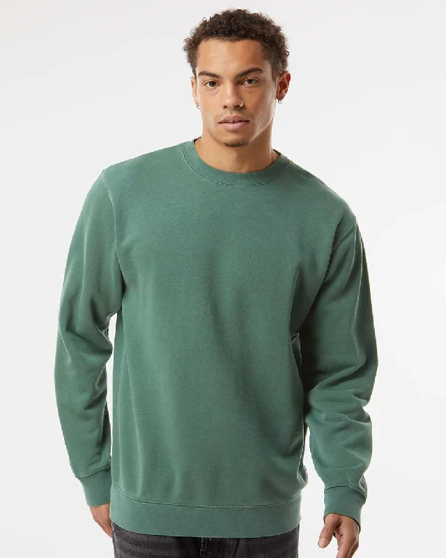 Discount Mania Midweight Pigment-Dyed Crewneck Sweatshirt