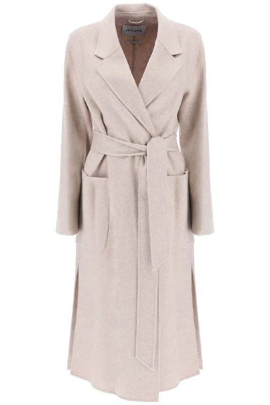 Savings Galore Celia Wrap Coat  - Beige