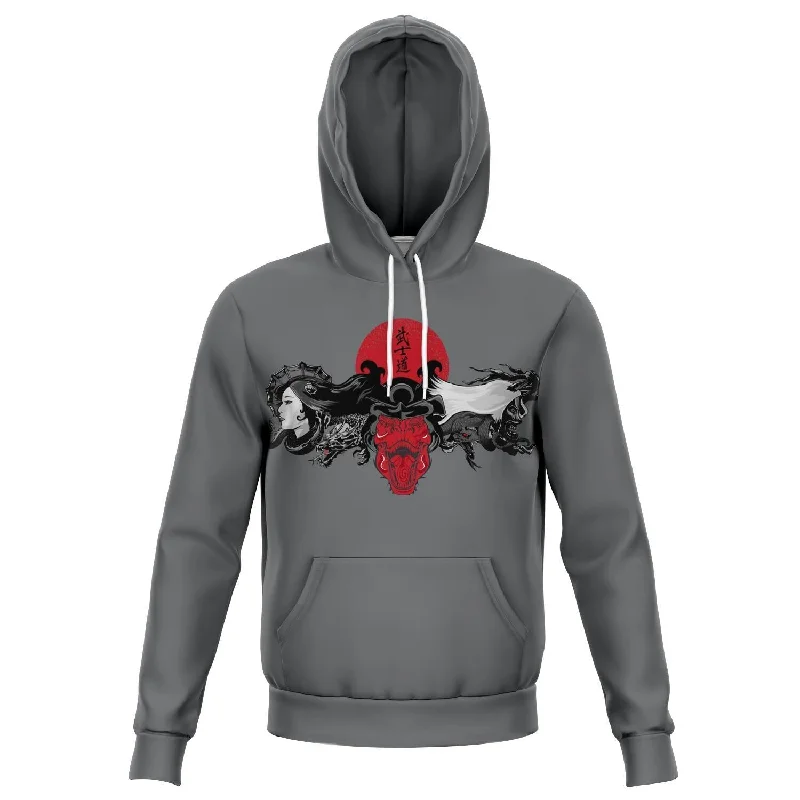 Discount Deals Dinosaur Hoodie - Samurai T-Rex