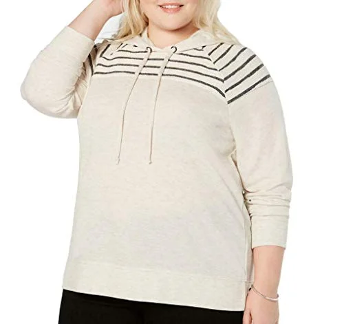 Reduced Prices Plus Size Hooded Sweatshirt