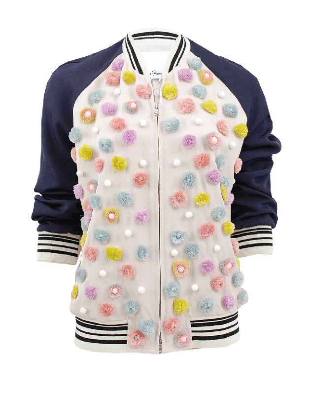 Act Fast Dandelion Embellished Jacket