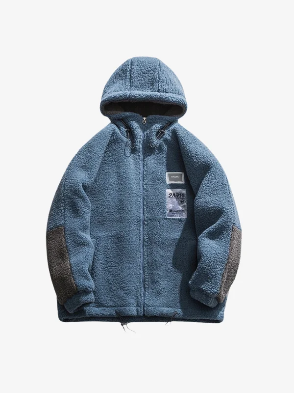 Shop and Save KG Winter Lambswool Hooded Fleece Jacket