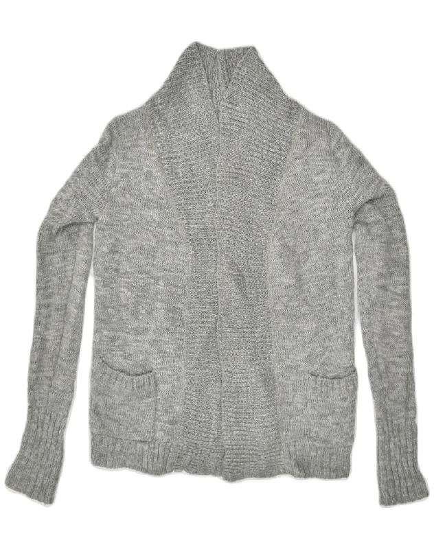 Weekend Flash Sale ABERCROMBIE & FITCH Womens Cardigan Sweater UK 12 Medium Grey Acrylic Weekend Flash Sale ABERCROMBIE & FITCH Womens Cardigan Sweater UK 12 Medium Grey Acrylic