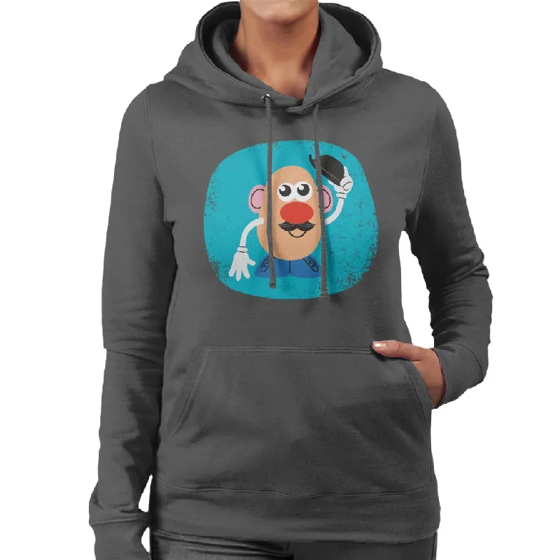 Anniversary Sale Mr Potato Head Tips His Hat Women's Hooded Sweatshirt