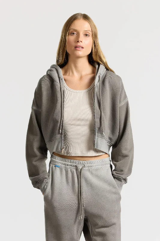 Low Prices Boston Crop Hoodie