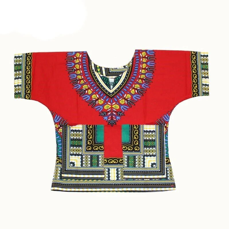 Price Cut Unisex Stylish and Comfortable Dashiki Dress - Traditional African Clothing for Children in Soft Cotton Fabric