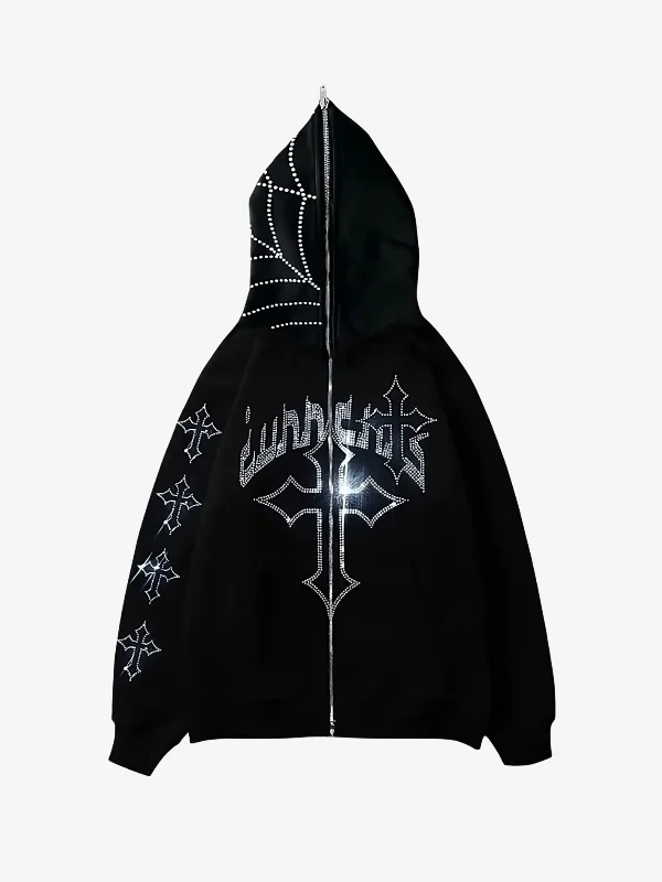 Weekend Deal KG Bedazzled Zipper Jacket