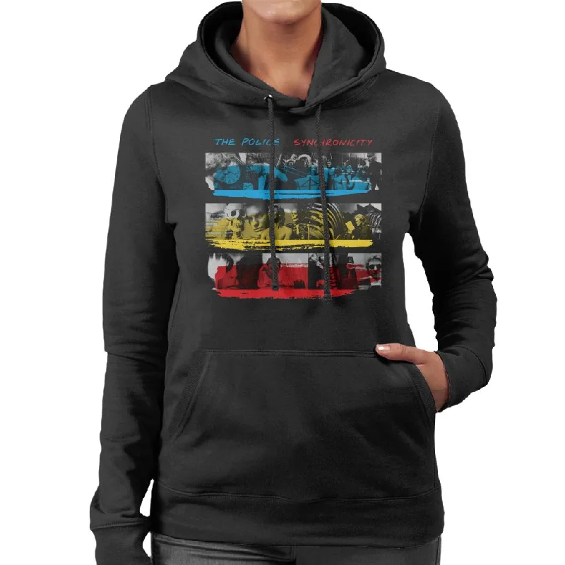 Limited Stock The Police Synchronicity Album Cover Women's Hooded Sweatshirt