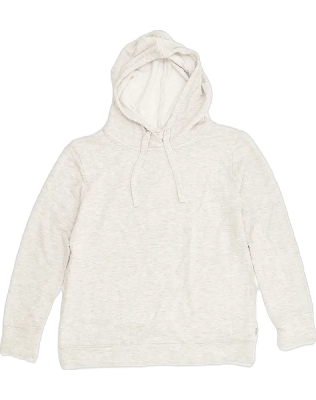 Online Only FAT FACE Womens Hoodie Jumper UK 8 Small Grey Polyester
