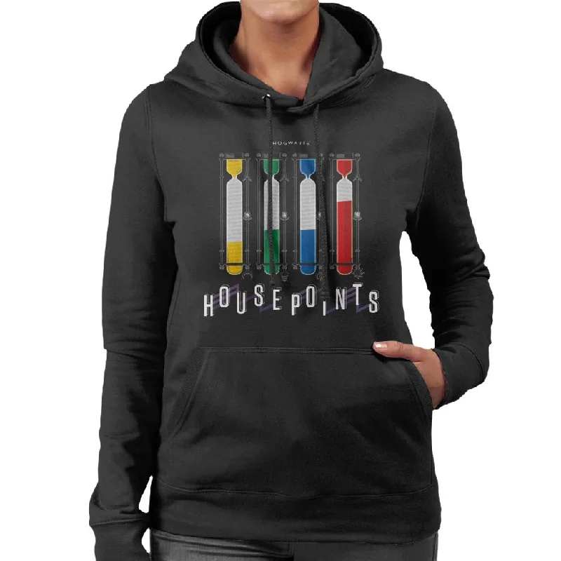 Flash Sale Harry Potter Hogwarts House Points Women's Hooded Sweatshirt