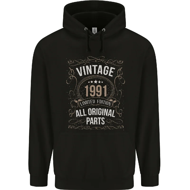 Epic Deals 33rd Birthday Limited Edition 1991 Mens 80% Cotton Hoodie