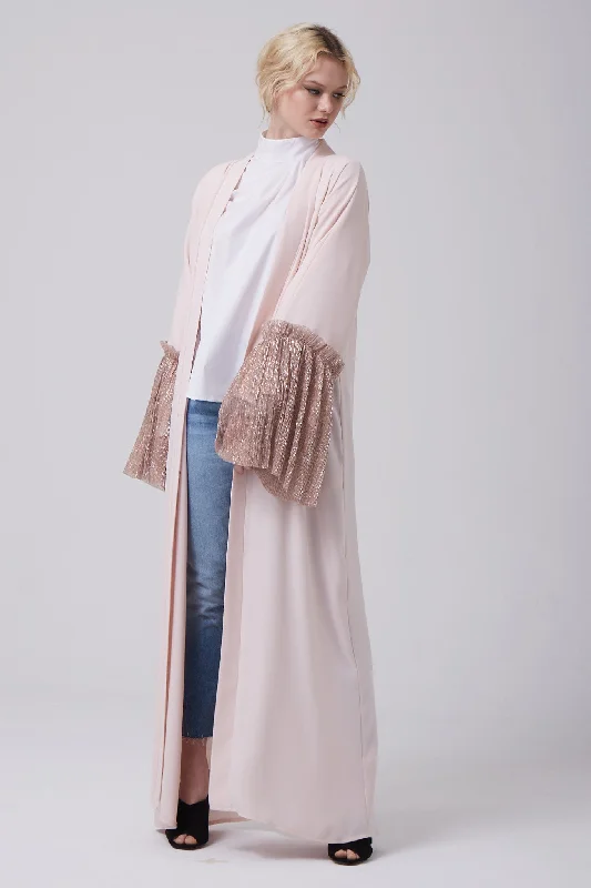 Customer Appreciation Sale Silver Abaya