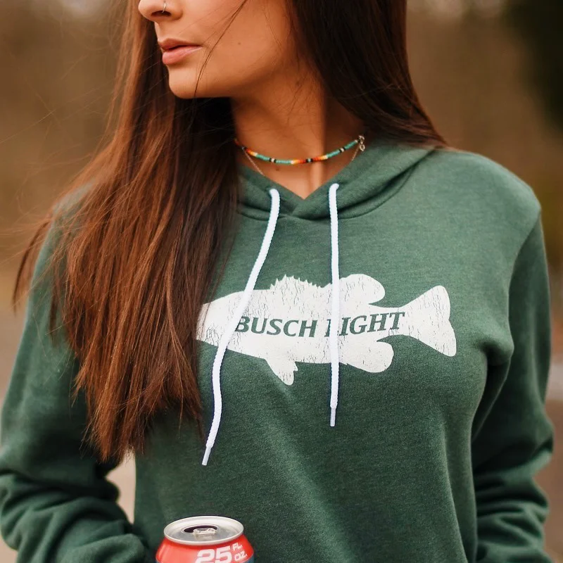 Limited Quantity Busch Light '96 Largemouth Bass Hoodie