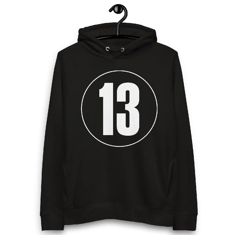 Reduced Prices Unisex pullover hoodie: White on Black 13
