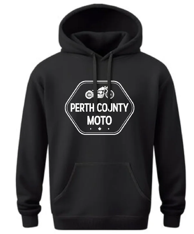 Savings Event Perth County Moto Classic Logo Hoodie